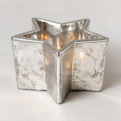 Starry Night T-Light Silver