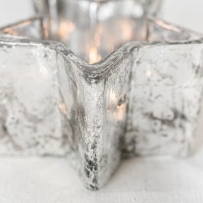 Starry Night T-Light Silver