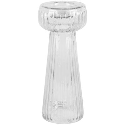 Tall T-Light Holder Clear