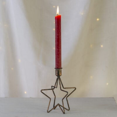 Solo Star Candle Holder
