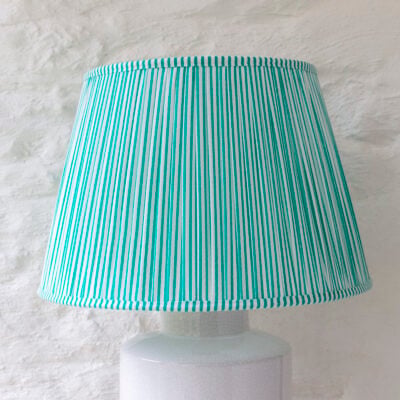 Lampshade Stripe Mint 40cm