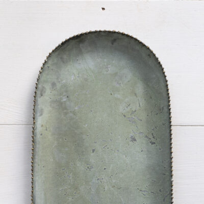 Bathwick Oblong Tray With Beading