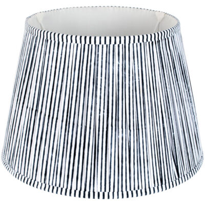 Lampshade Stripe Blue 30cm