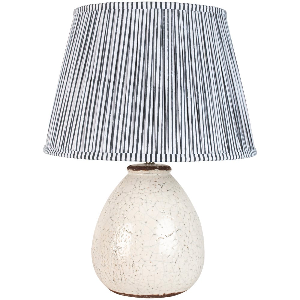 Lampshade Stripe Blue 30cm