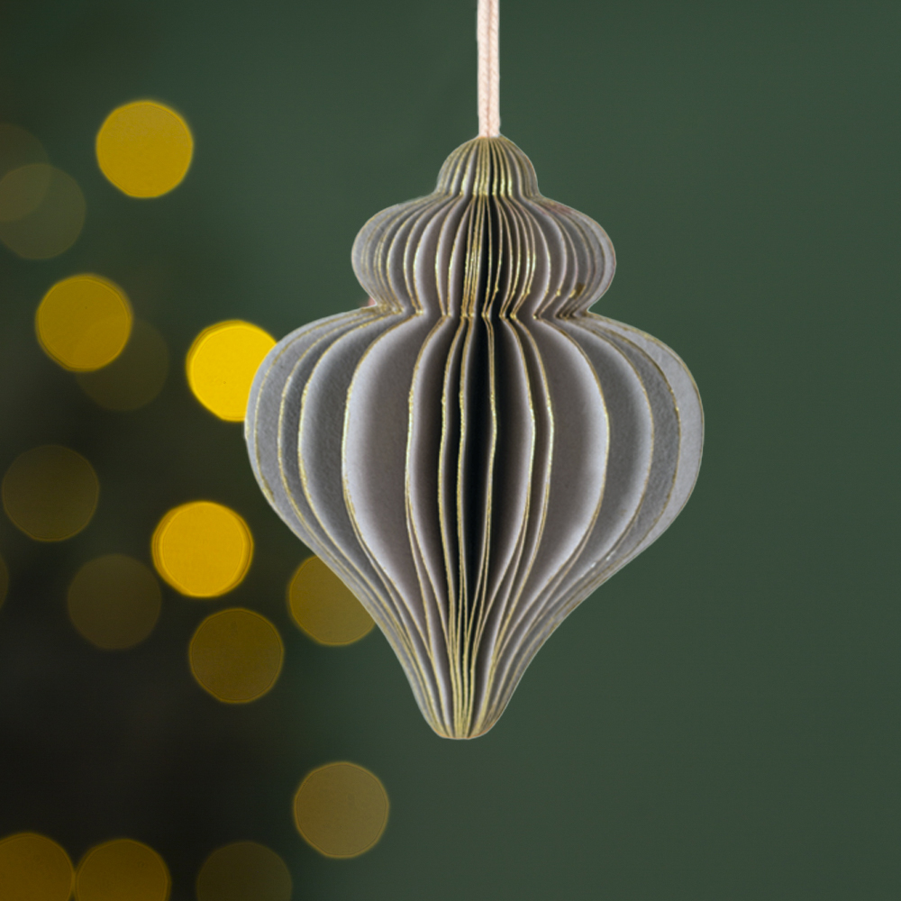 Honeycomb Decoration Lantern Natural - Image 2
