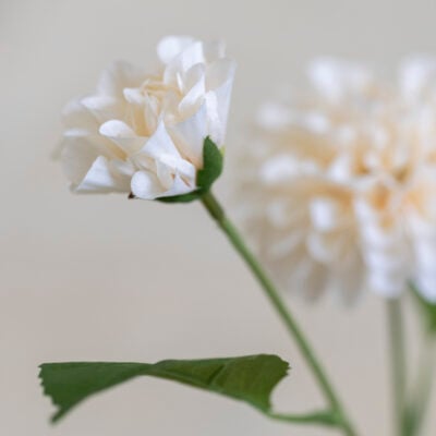Dahlia Ivory artificial flowers