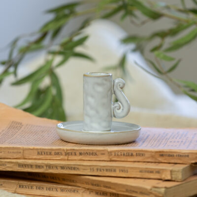 Ceramic Candle Holder Gaverne Mizzle