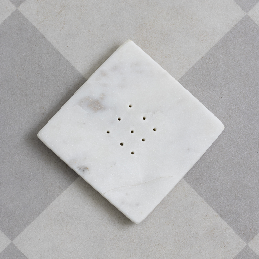 Marble Soap Dish Square