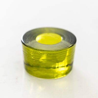 Glass Candleholder Lime Green