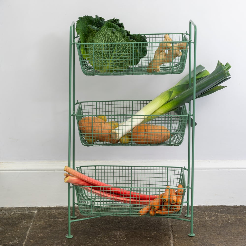 Wire Shelf Stand Sage