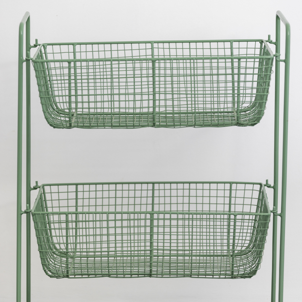 Wire Shelf Stand Sage