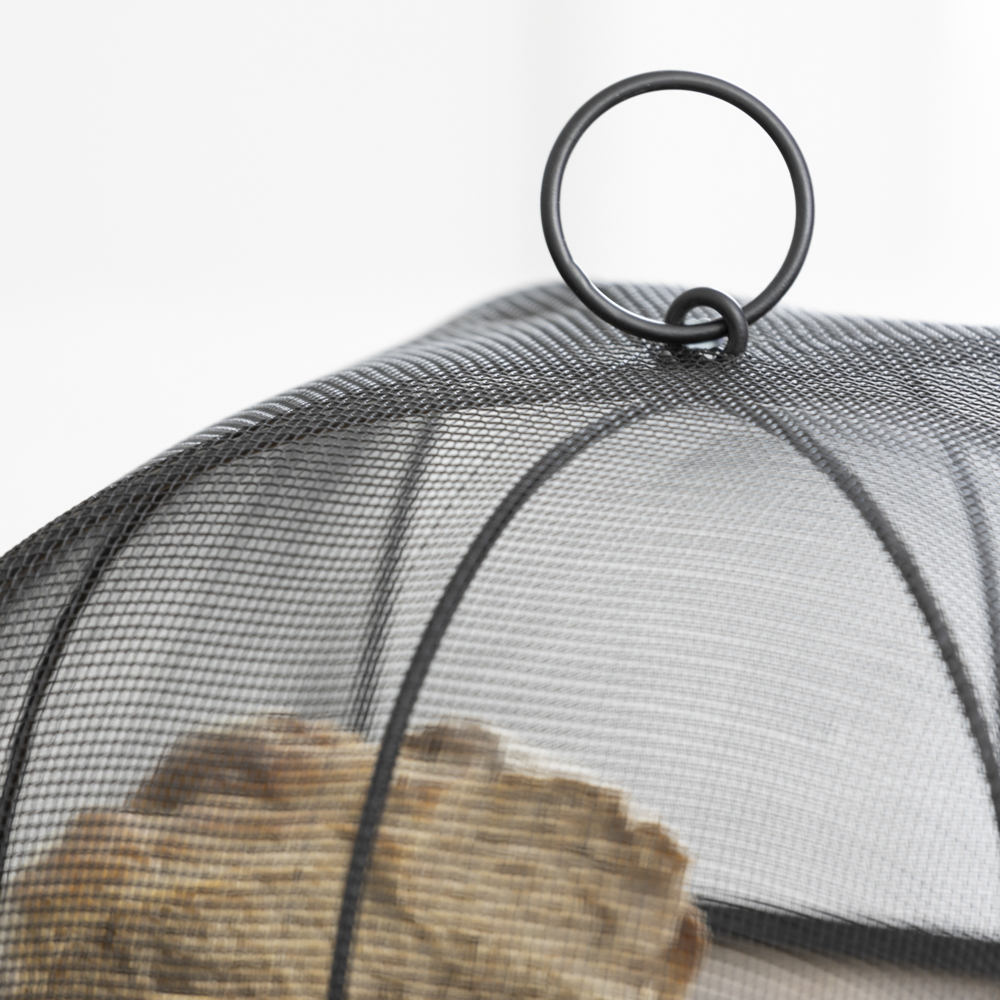 Wooden Board With Mesh Cover