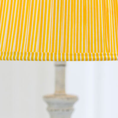 Lampshade Stripe Lemon 40cm