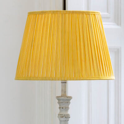 Lampshade Stripe Lemon 40cm