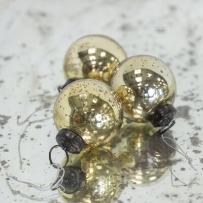 Shiny Gold Round Bauble