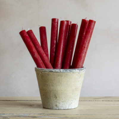 Rustic Dinner Candle Lipstick Red