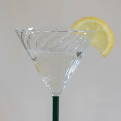 Deco Swirl Cocktail Glass