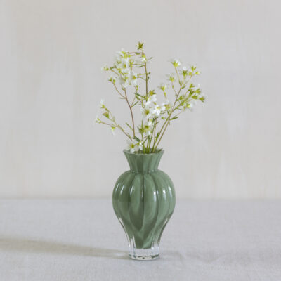 Ribbed Posy Vase