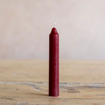 Stubby Candle Plum