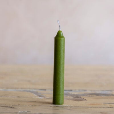 Stubby Candle Fern Green