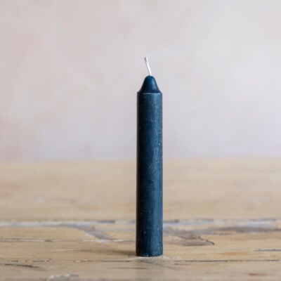 Stubby Candle Inky Blue