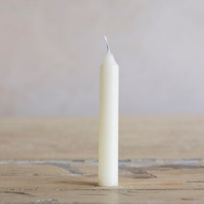 Stubby Candle Ivory