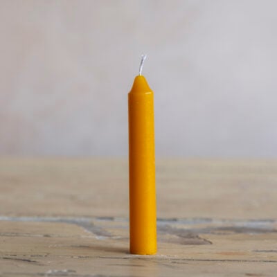 Stubby Candle Ochre