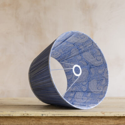 Cotton Lampshade Cornflower 40cm