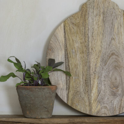 Mango Serving Board with Feet Small