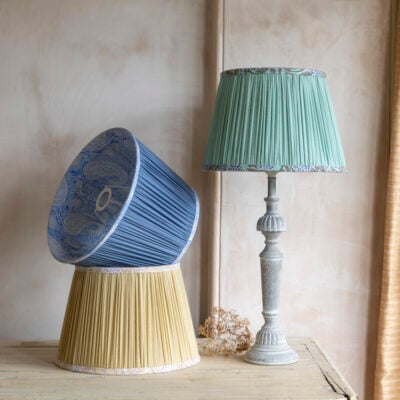 Cotton Lampshade Cornflower 35cm
