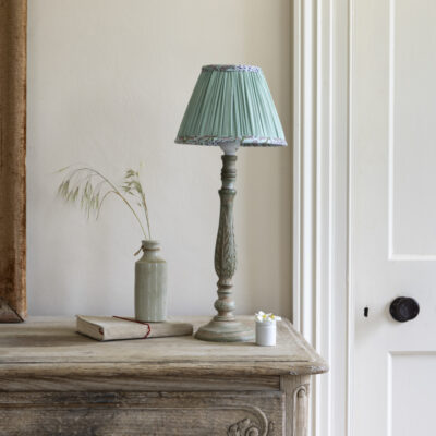 Cotton Lampshade Peppermint 20cm
