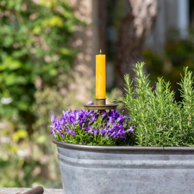 Stake Candle Holder