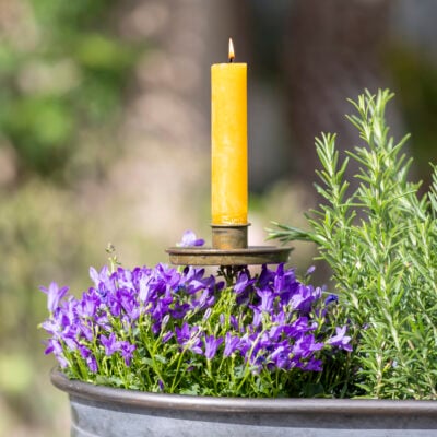 Stake Candle Holder