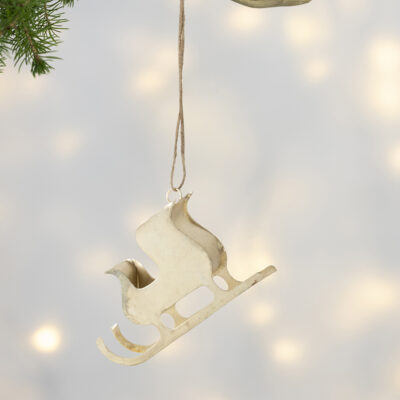 Silver Ornaments Set of 6