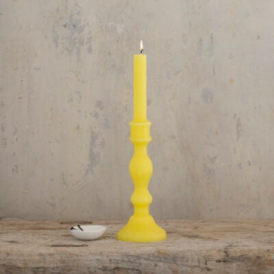 Candlestick Shaped Candle Lemon Large