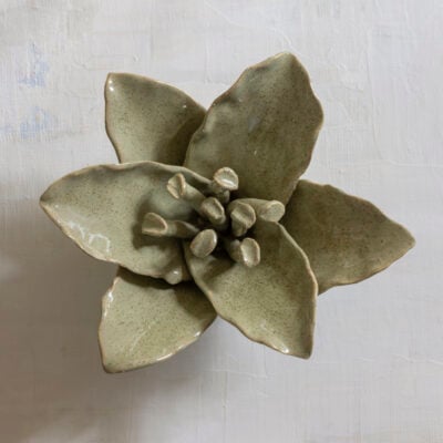 Green Petals Ornament