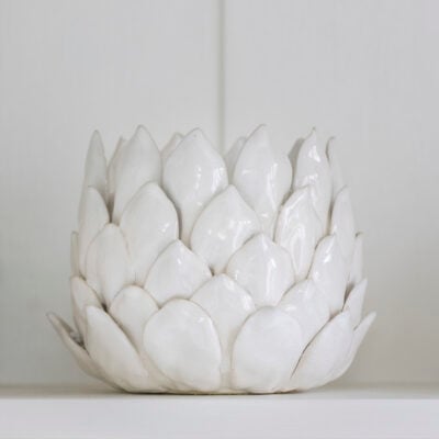 Planter Petals White
