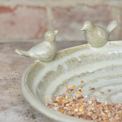Ceramic Bird Bath
