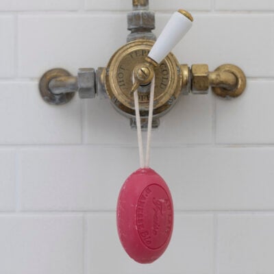 Marseille Body Soap on a Rope Fraise