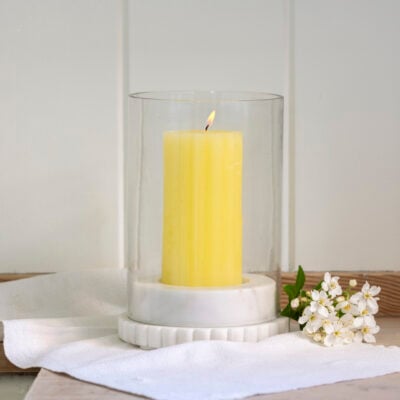 Banswara Marble Hurricane Lamp