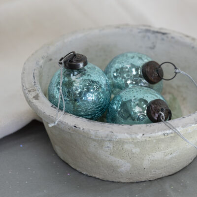 Crackle Turquoise Bauble Small