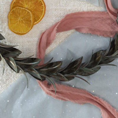 Wreath Of Leaves Vintage