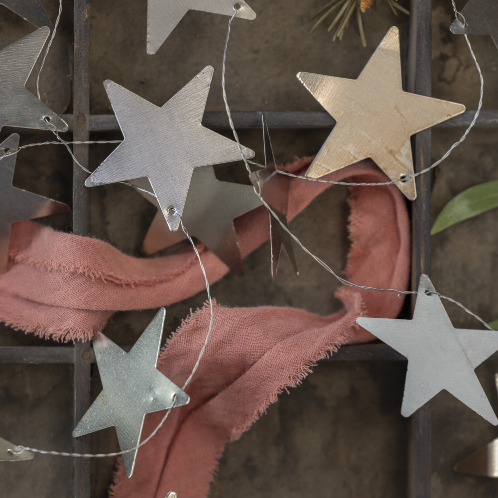 Star Garland Gold & Silver (Not Quite Perfect)