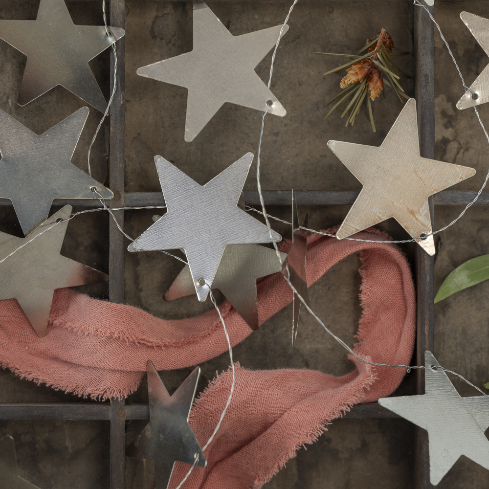 Star Garland Gold & Silver (Not Quite Perfect)