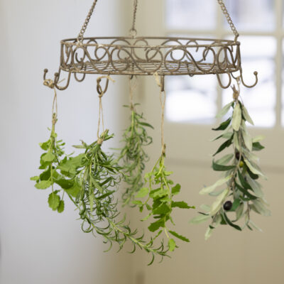 Hanging Rack Antique Grey
