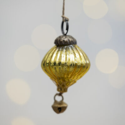 Mini Bell Lantern Decorations on Loop Set of 5