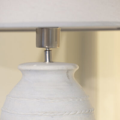 Ceramic Lamp Millie With Cream Shade