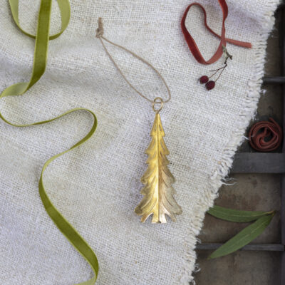 3D Hanging Tree Decoration Gold