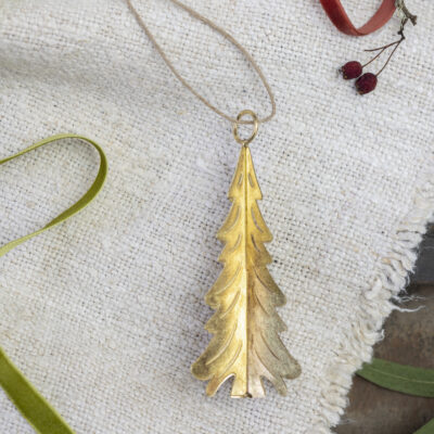 3D Hanging Tree Decoration Gold