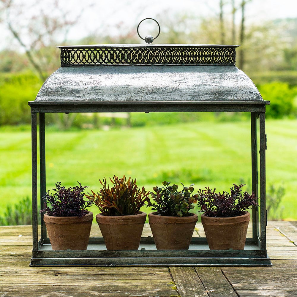 Lantern Augustine Antique Silver